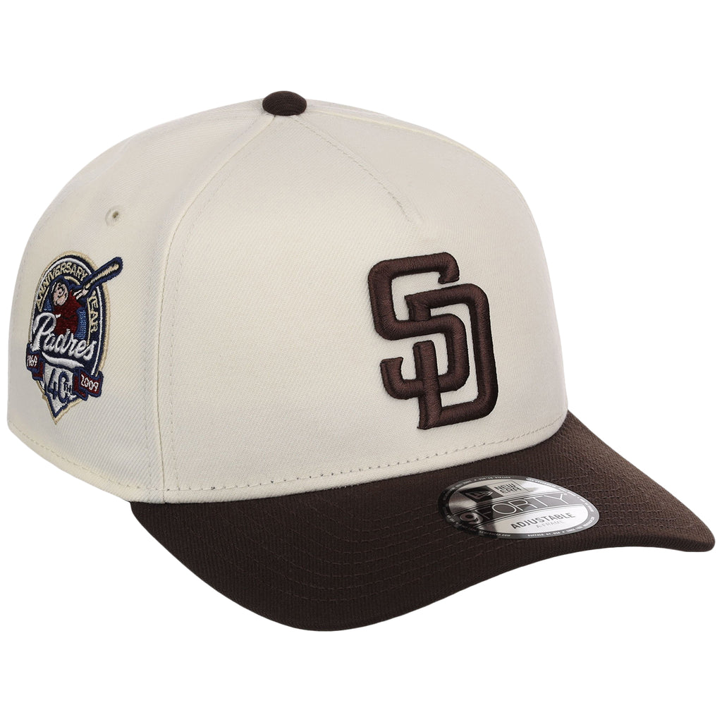San Diego Padres MLB Chrome OTC New Era 9FORTY A-Frame