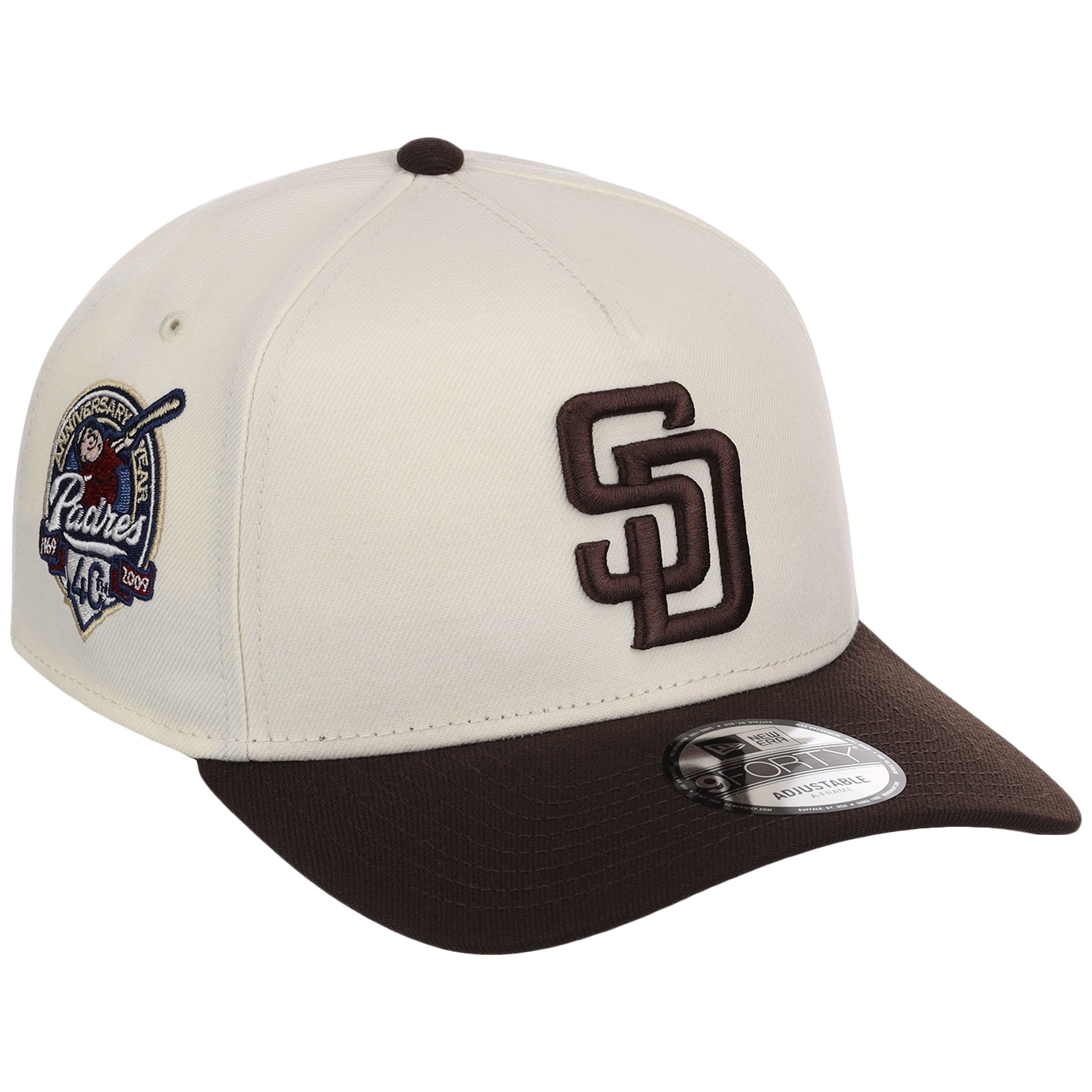 San Diego Padres MLB Chrome OTC New Era 9FORTY A-Frame