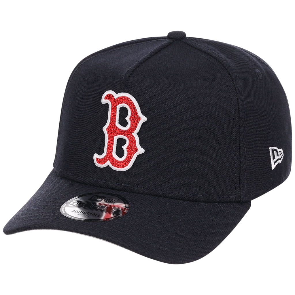 Boston Red Sox MLB Diamond Bling New Era 9FORTY A-Frame