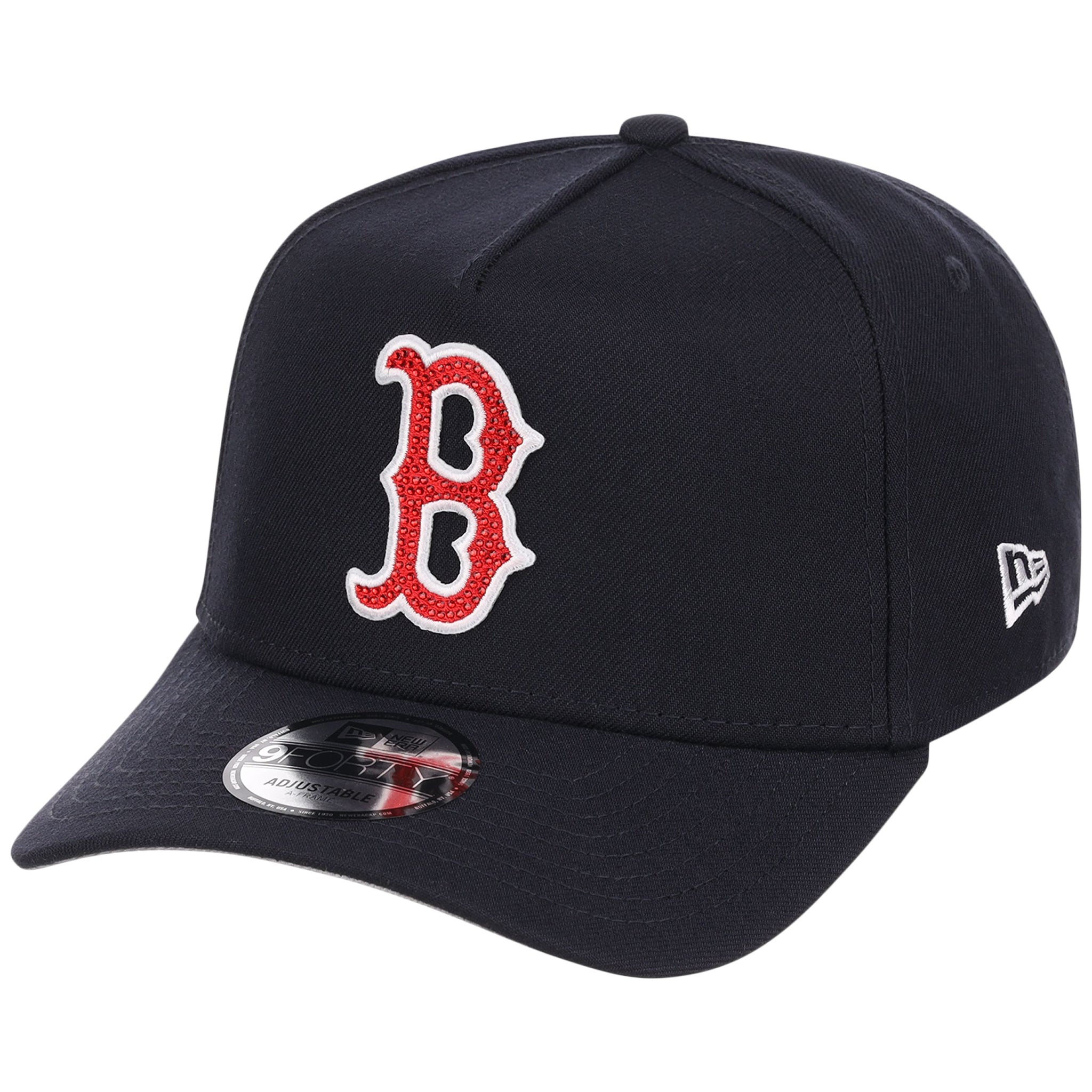 Boston Red Sox MLB Diamond Bling New Era 9FORTY A-Frame