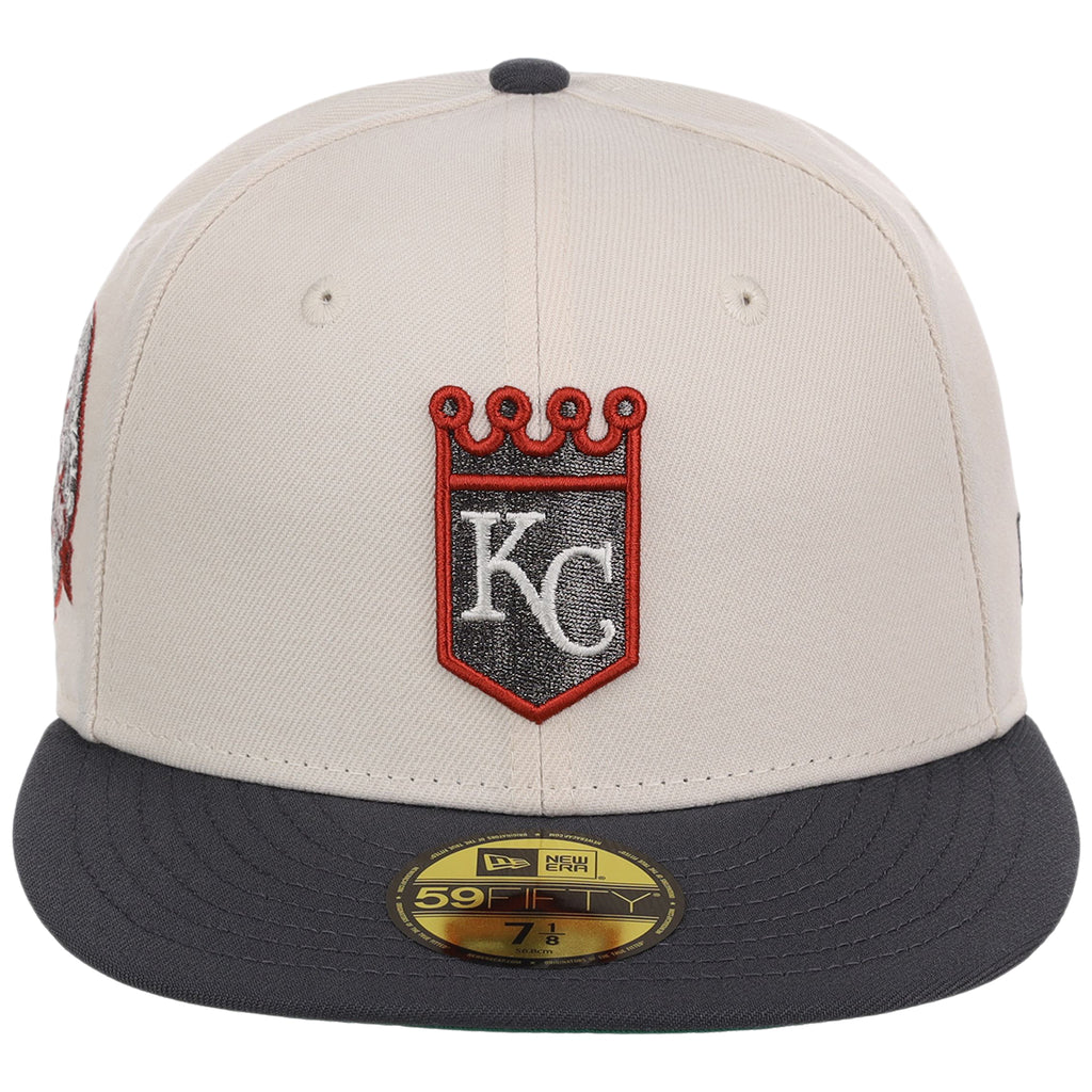 Kansas City Royals MLB Cream x Graphite New Era 59FIFTY – 5