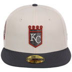 Kansas City Royals MLB Cream x Graphite New Era 59FIFTY – 5