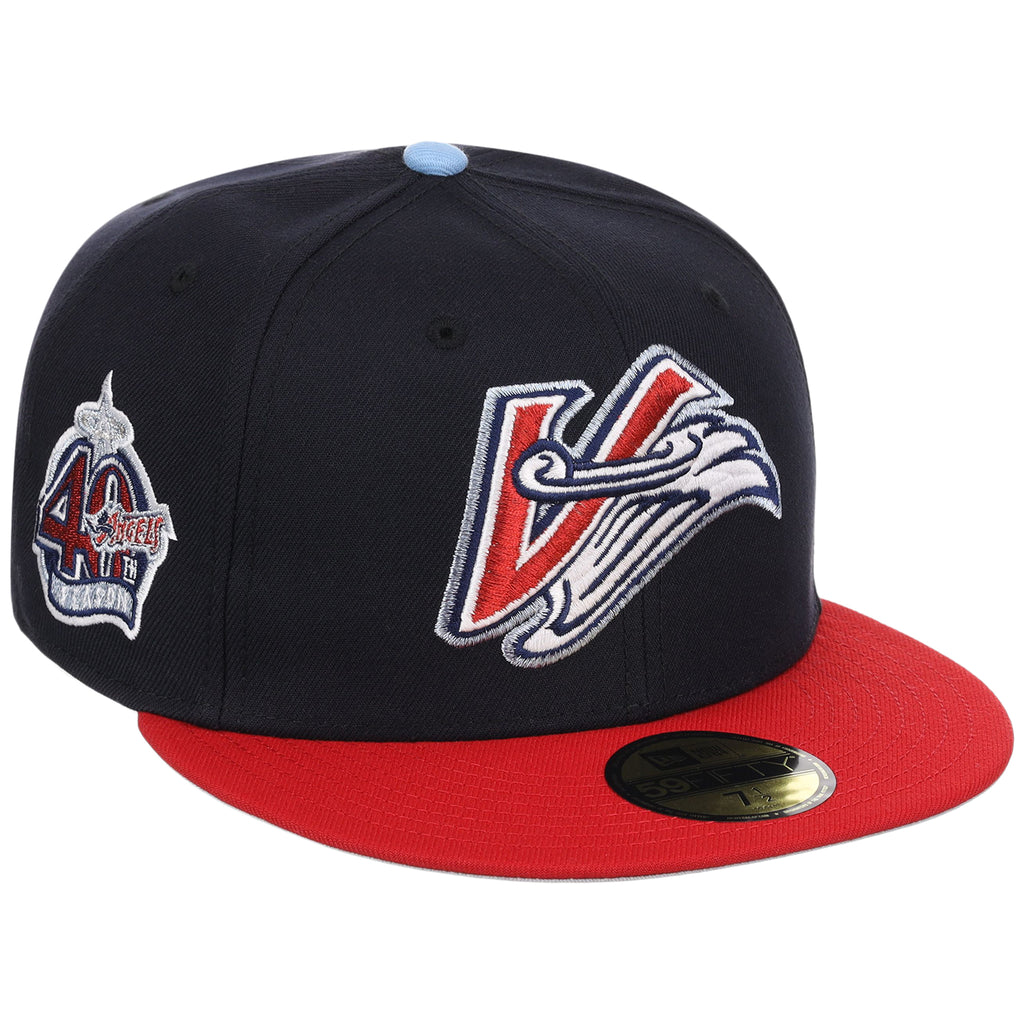 Anaheim Angels Friday Flux New Era 59FIFTY (Navy/Red)