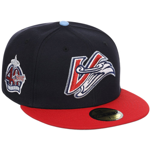 Anaheim Angels Friday Flux New Era 59FIFTY (Navy/Red)