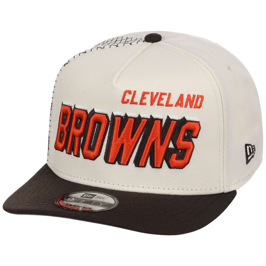 Cleveland Browns NFL Gridlock New Era 9FIFTY A-Frame