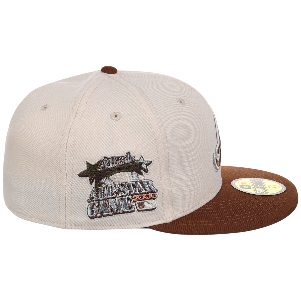 Atlanta Braves MLB Auburn Cream New Era 59FIFTY