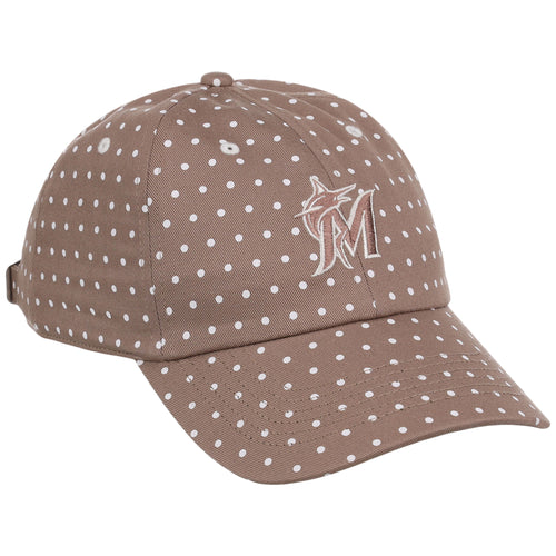 Miami Marlins MLB Women's Polka Dot '47 Clean Up Collection