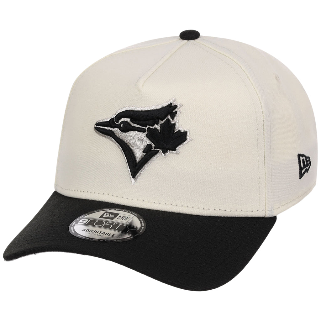 Toronto Blue Jays MLB Chrome x Black FASHION CORE New Era 9FORTY A-Frame
