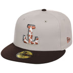 Texas Rangers Lone Star Livestock New Era 59FIFTY (Stone/Dark Brown)