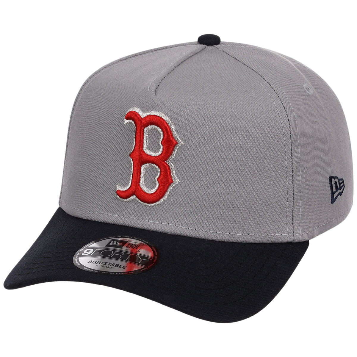 Boston Red Sox MLB Gray OTC FASHION CORE New Era 9FORTY A-Frame