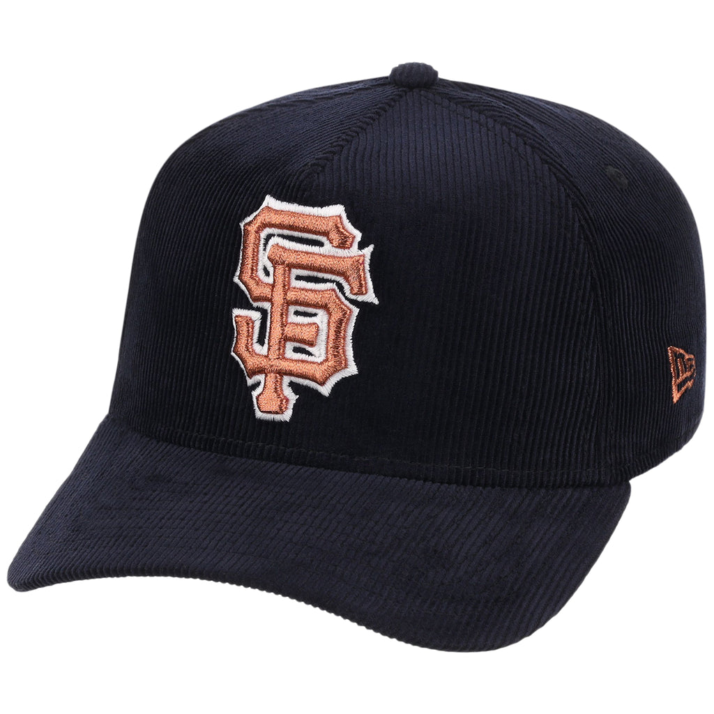 San Francisco Giants MLB Navy Cord FASHION CORE New Era 9FORTY A-Frame