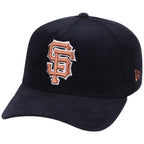 San Francisco Giants MLB Navy Cord FASHION CORE New Era 9FORTY A-Frame