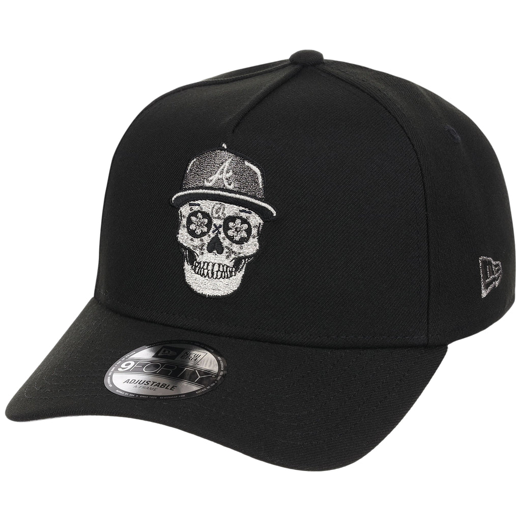 Atlanta Braves Skull Atlanta Crown the City New Era 9FORTY