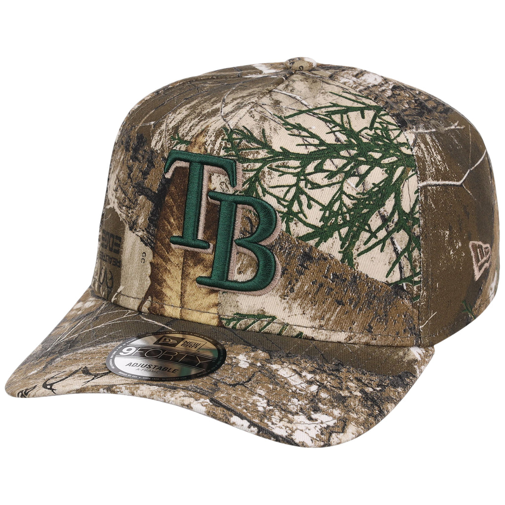 Tampa Bay Rays MLB Realtree FASHION CORE New Era 9FORTY A-Frame