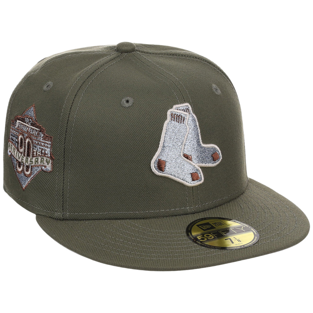 Boston Red Sox MLB Olive Alloy New Era 59FIFTY