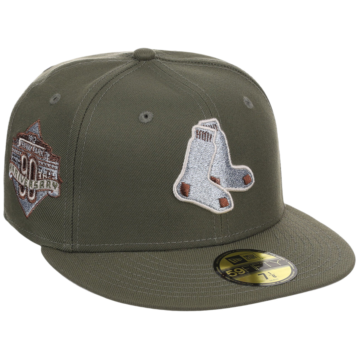 Boston Red Sox MLB Olive Alloy New Era 59FIFTY