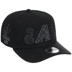 Arizona Diamondbacks Phoenix Crown the City New Era 9FORTY A-Frame (Black/Black)