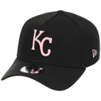 Kansas City Royals MLB Black x Pink FASHION CORE New Era 9FORTY A-Frame