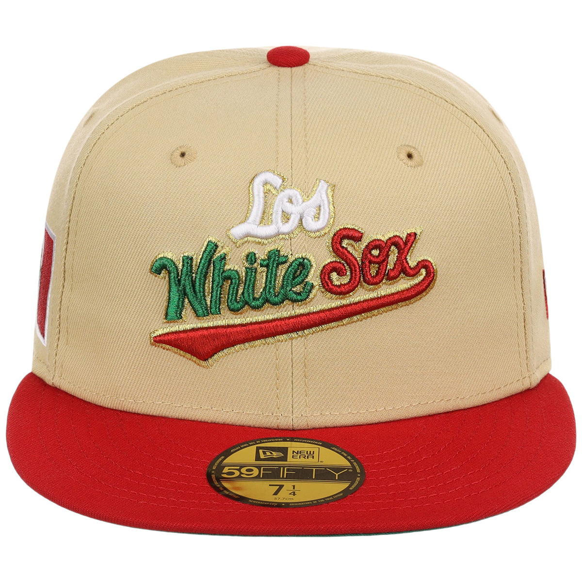Chicago White Sox (Gold/Red) Chicago Southside Crown the City New Era 59FIFTY