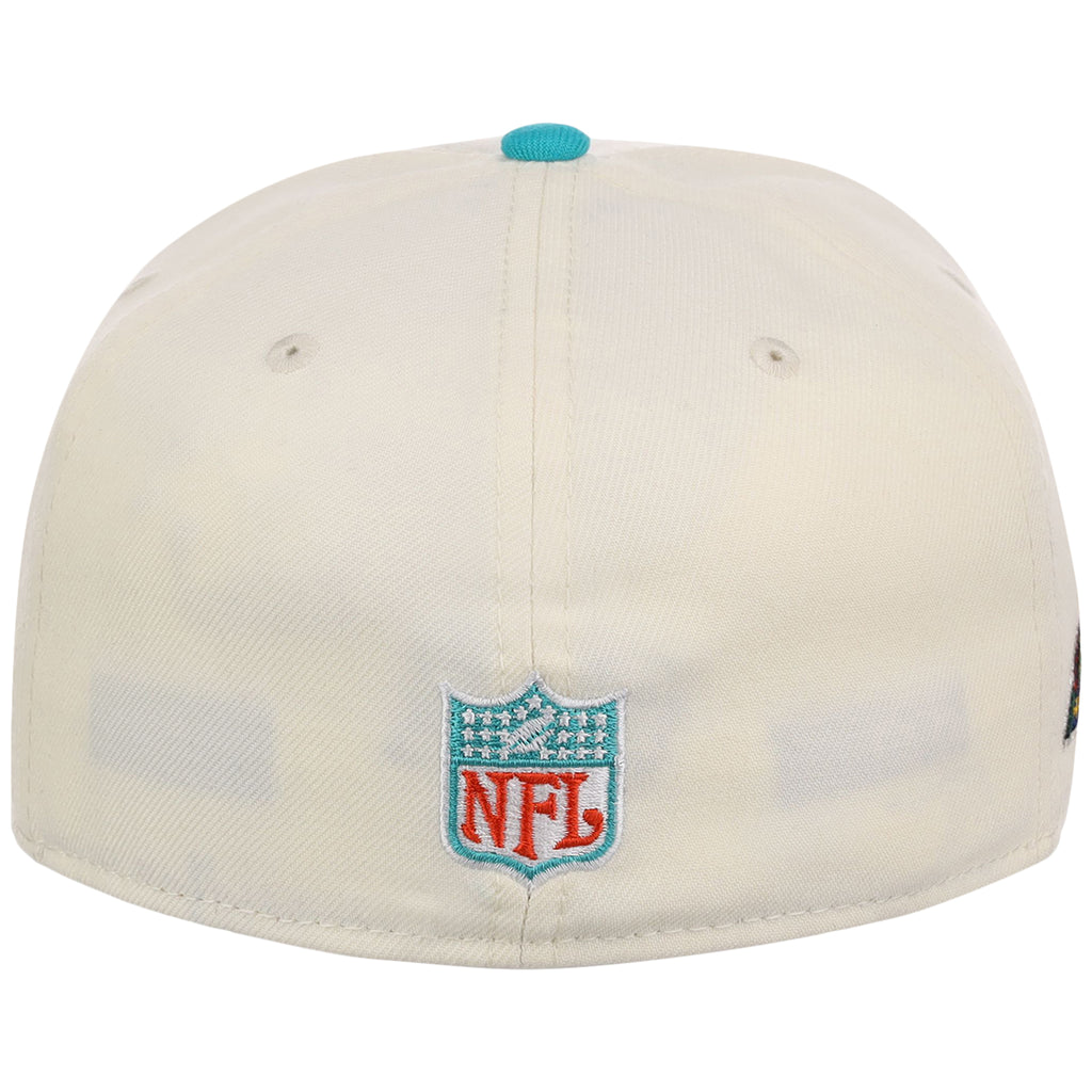 Miami Dolphins NFL Chrome OTC New Era 59FIFTY