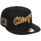 Chicago White Sox (Black/Black) Chicago Southside Crown the City New Era 59FIFTY