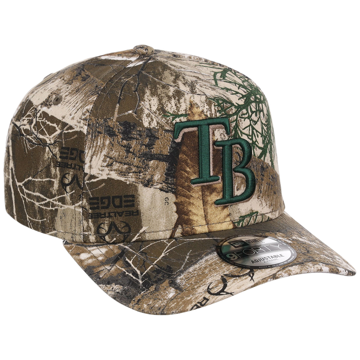 Tampa Bay Rays MLB Realtree FASHION CORE New Era 9FORTY A-Frame