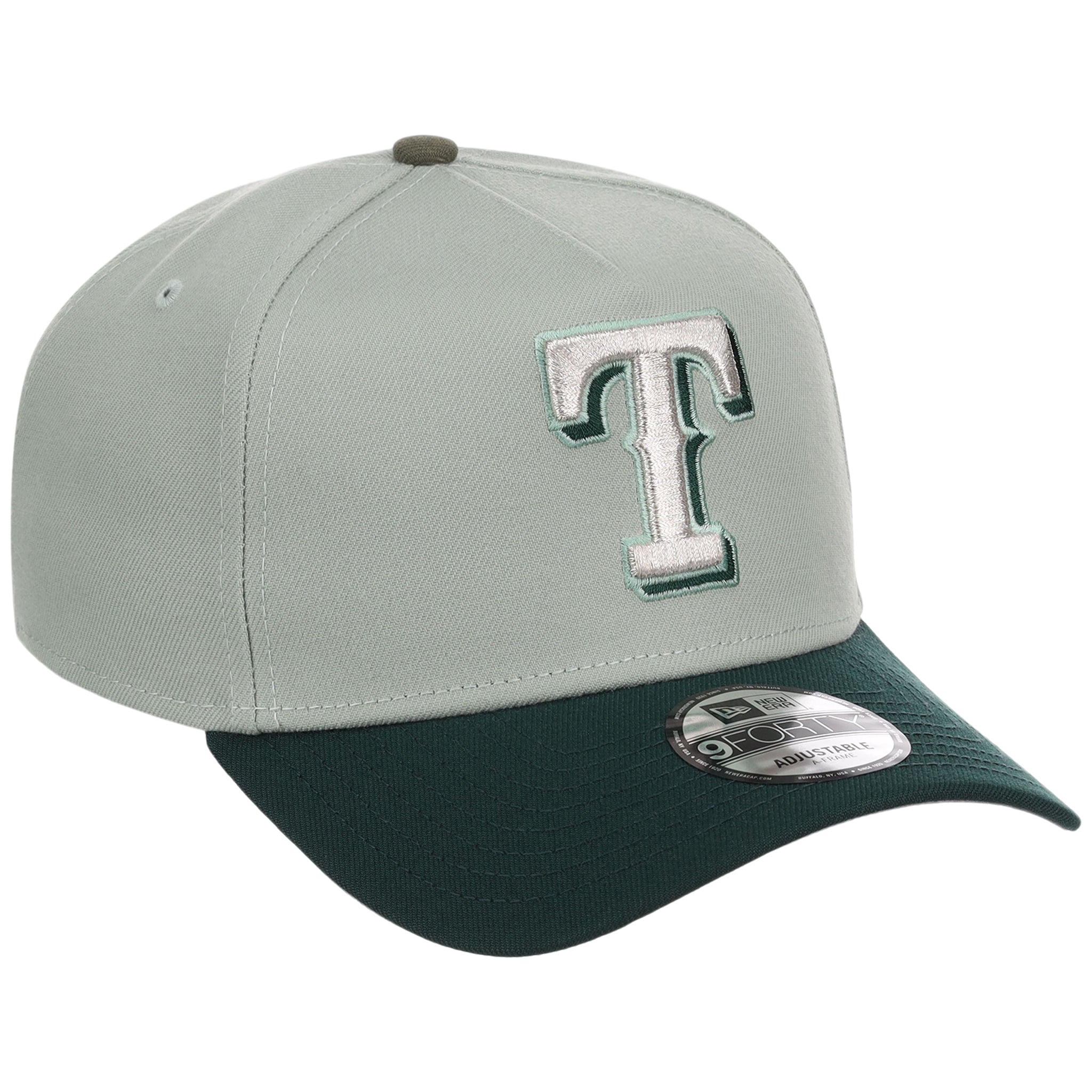 Texas Rangers MLB Everest x Dark Green FASHION CORE New Era 9FORTY A-Frame