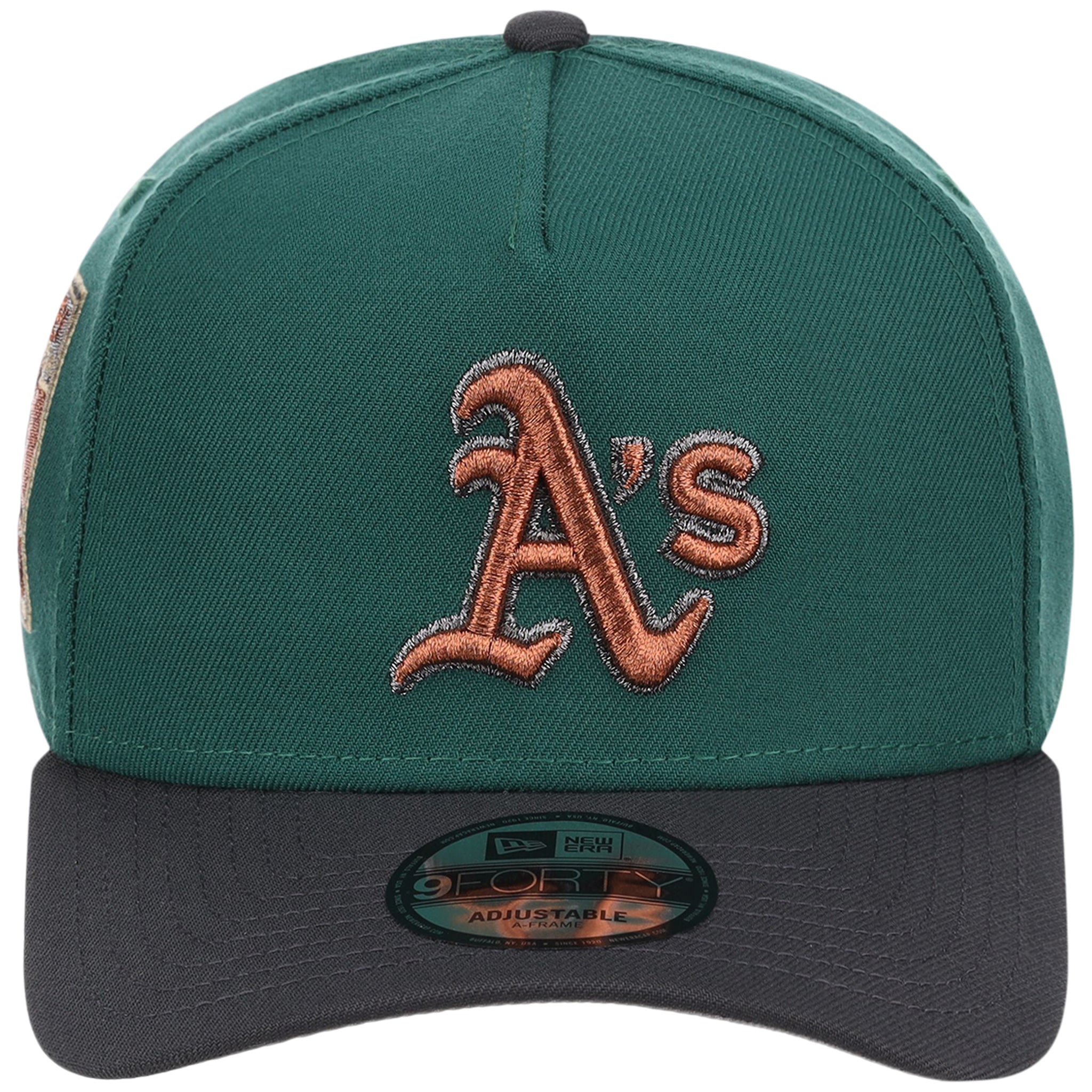 Oakland Athletics MLB Emerald Graphite New Era 9FORTY