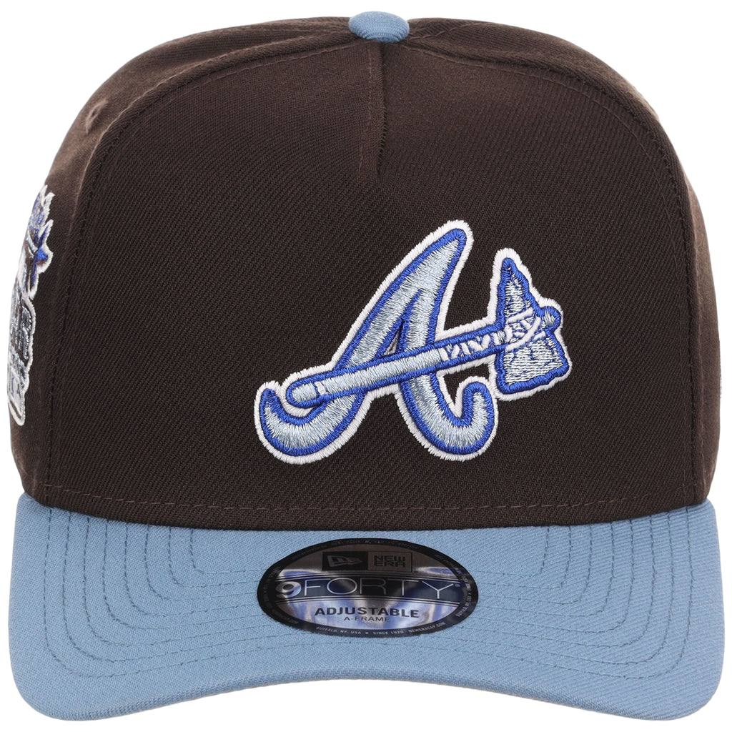 Atlanta Braves MLB Driftwood Fade New Era 9FORTY A-Frame