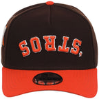 Houston Astros MLB Flipmode 2.0 New Era 9FORTY A-Frame (Black/Orange/Gray)