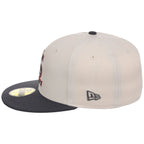 Salt Lake City Bees MLB Cream x Graphite New Era 59FIFTY – 6