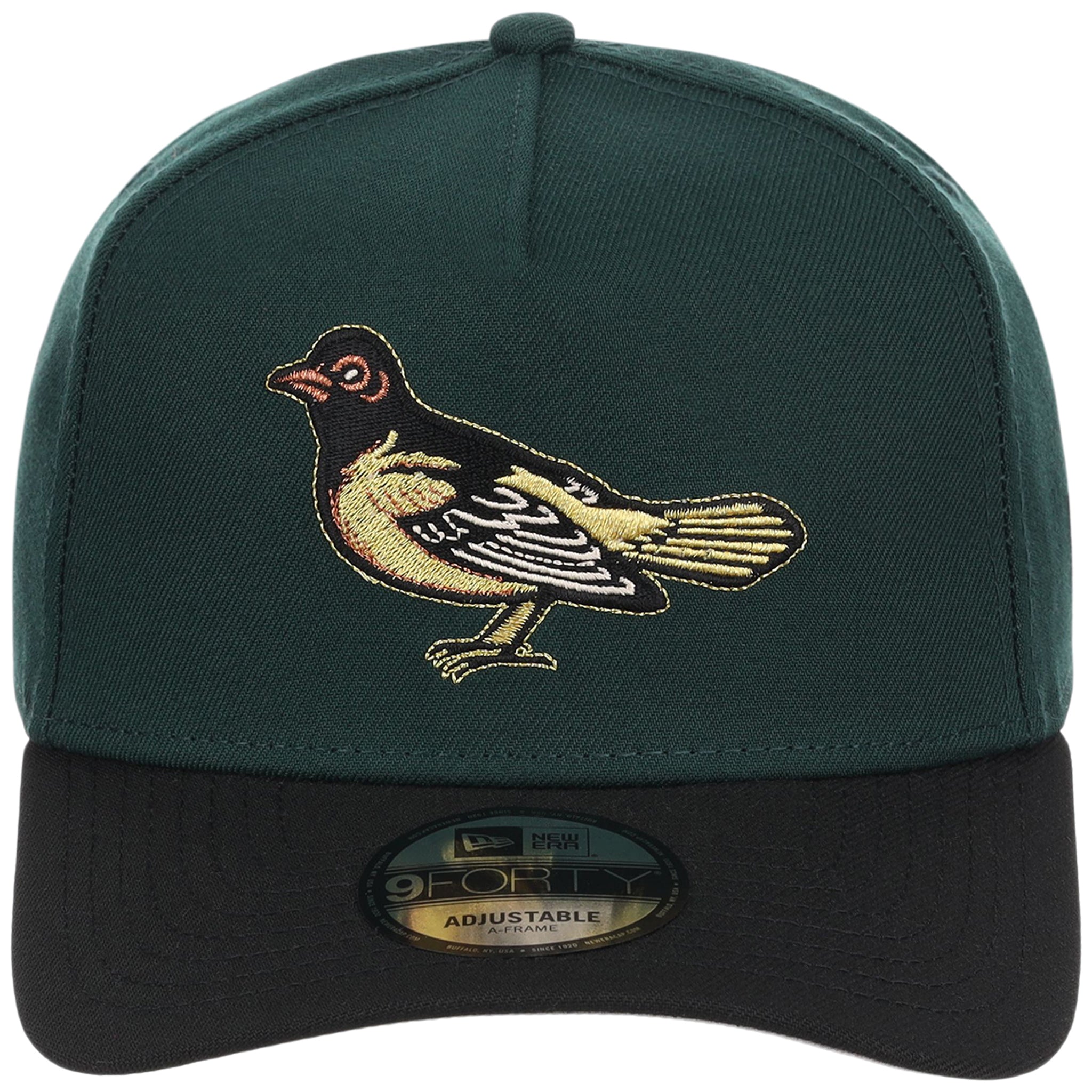 Baltimore Orioles MLB Dark Green x Black FASHION CORE New Era 9FORTY A-Frame