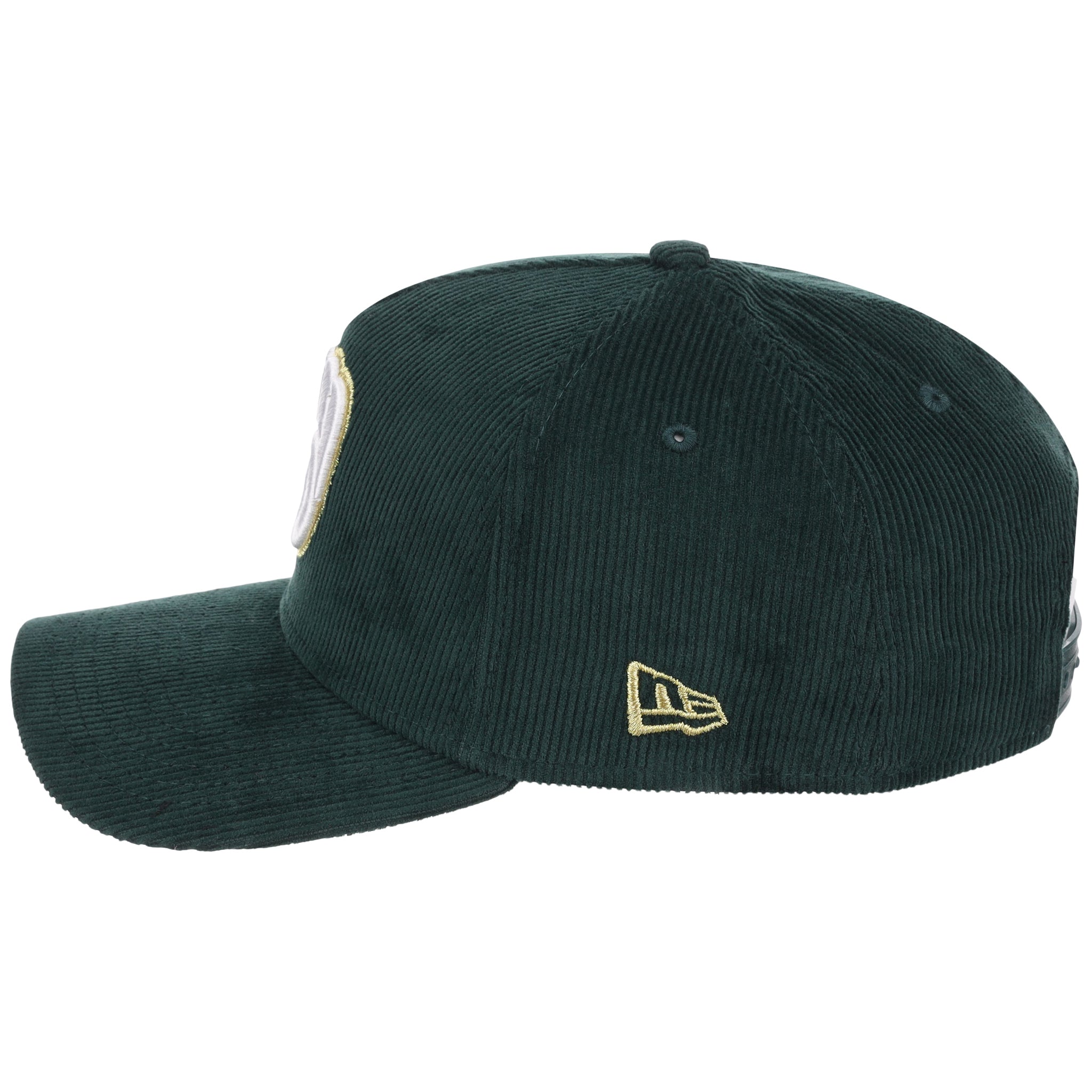 Milwaukee Brewers MLB Dark Green Cord FASHION CORE New Era 9FORTY A-Frame
