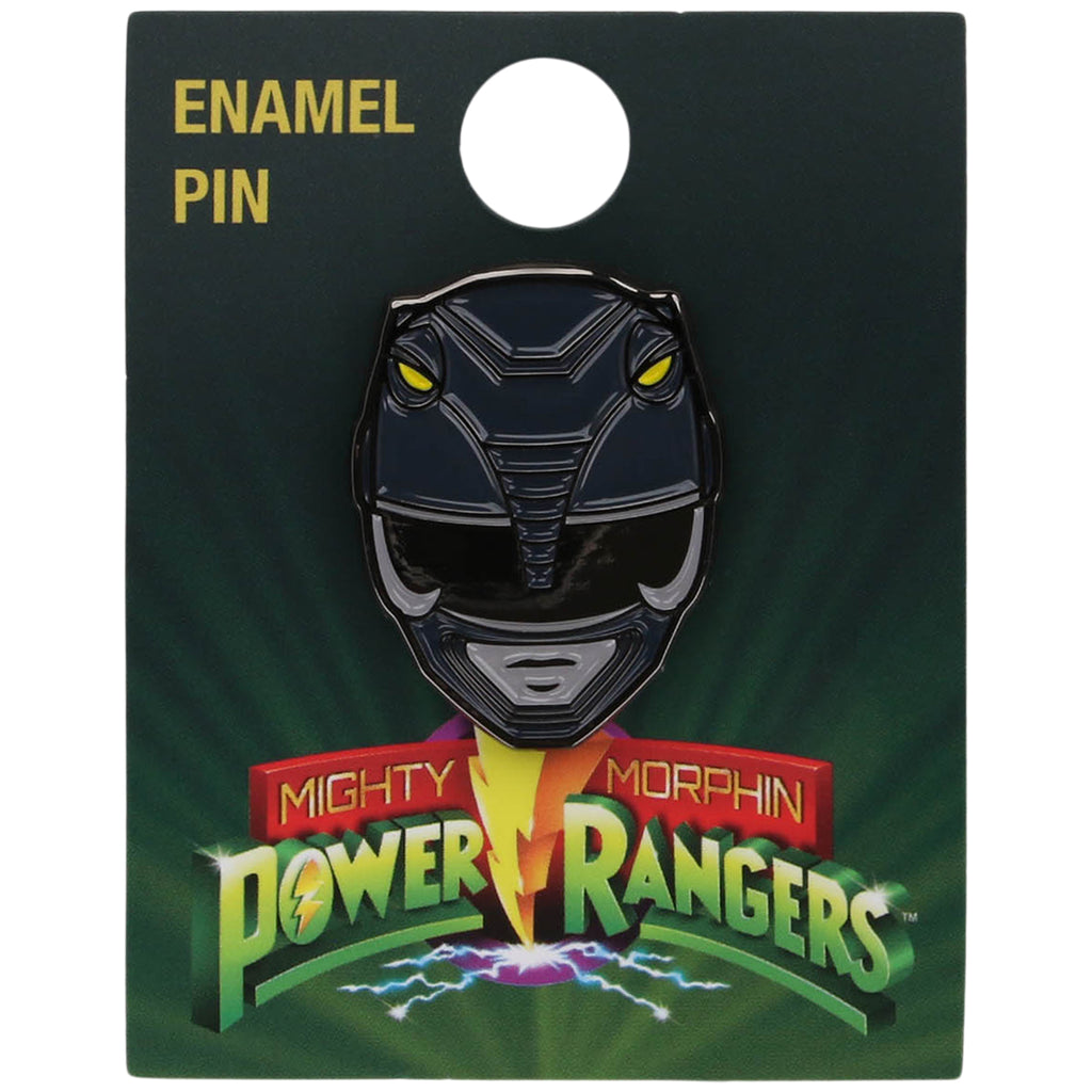 Power Rangers Black Ranger Helmet Pin