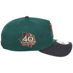 Texas Rangers MLB Emerald Graphite New Era 9FORTY