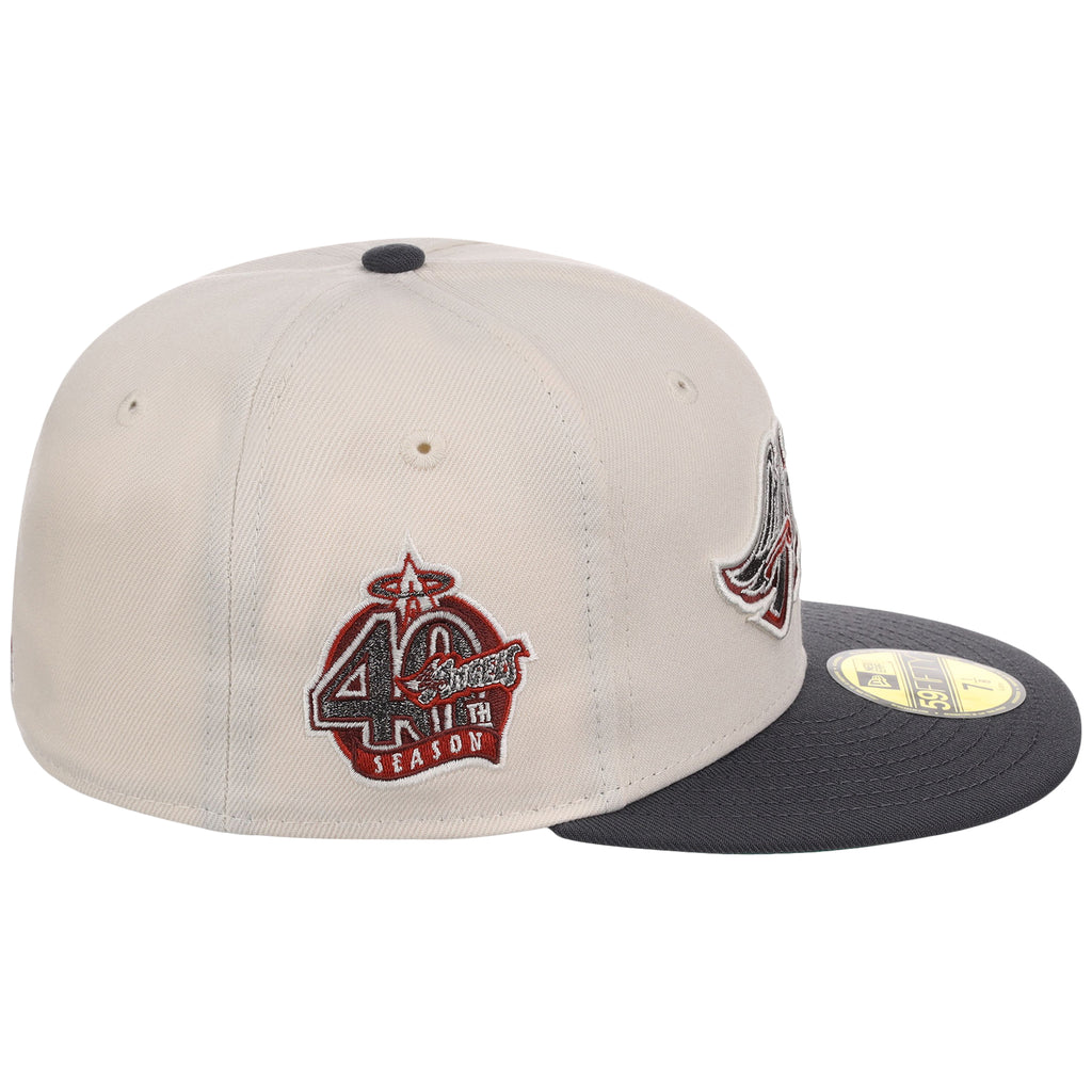 Anaheim Angels MLB Cream x Graphite New Era 59FIFTY – 3