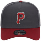 Pittsburgh Pirates MLB Graphite x Cardinal FASHION CORE New Era 9FORTY A-Frame