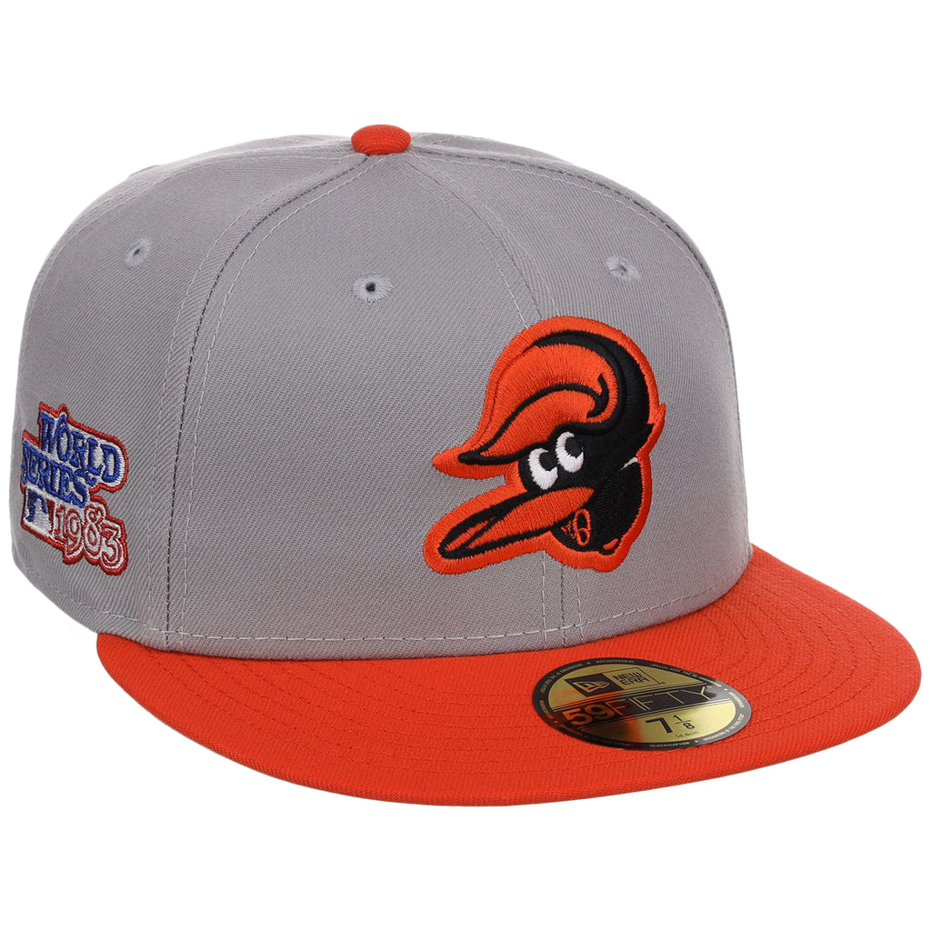 Baltimore Orioles MLB Flipmode 2.0 New Era 59FIFTY (Gray/Orange/Gray)