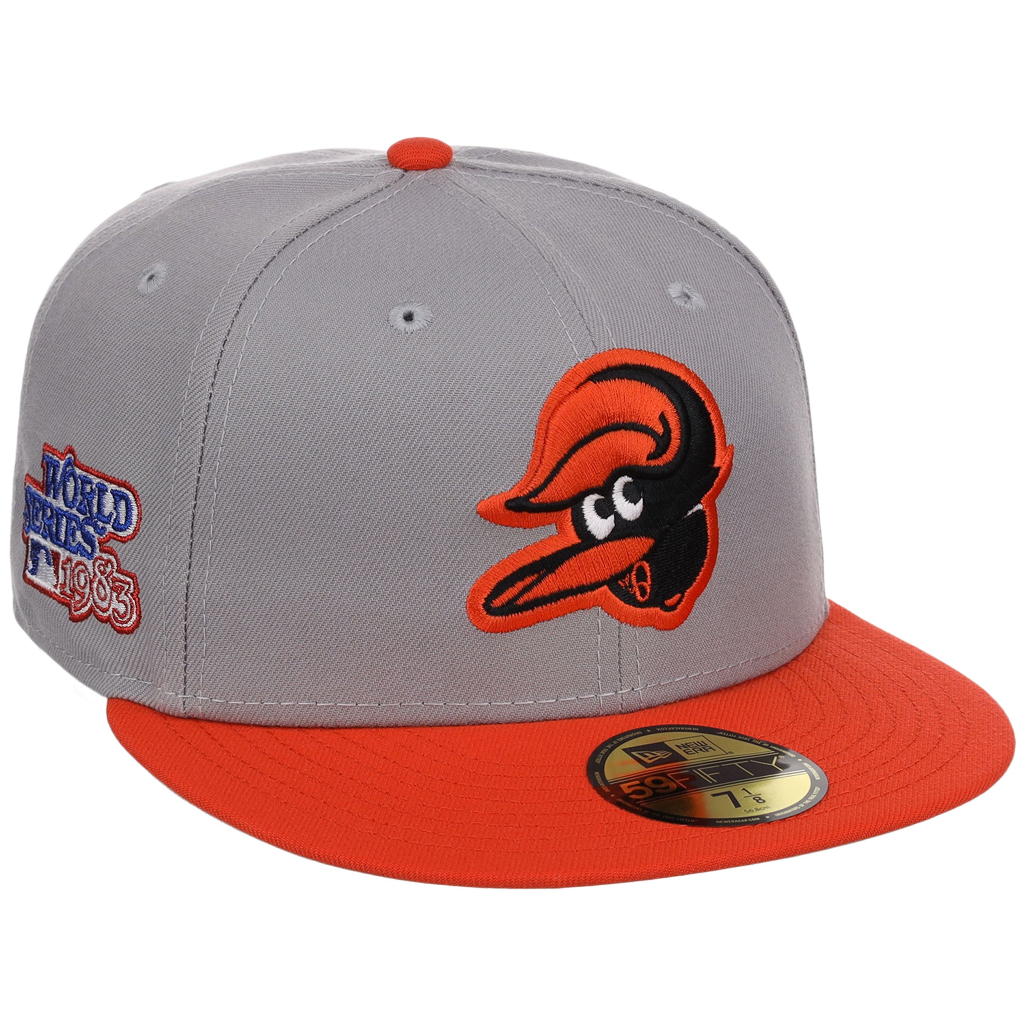 Baltimore Orioles MLB Flipmode 2.0 New Era 59FIFTY (Gray/Orange/Gray)