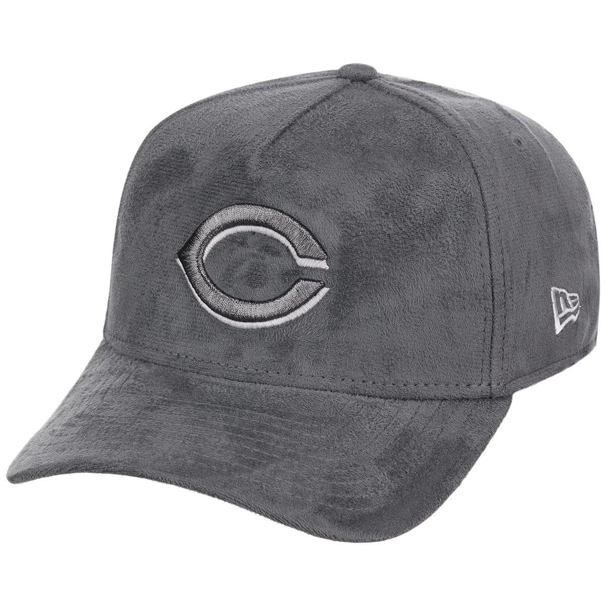 Cincinnati Reds MLB Gray x Suede FASHION CORE New Era 9FORTY A-Frame