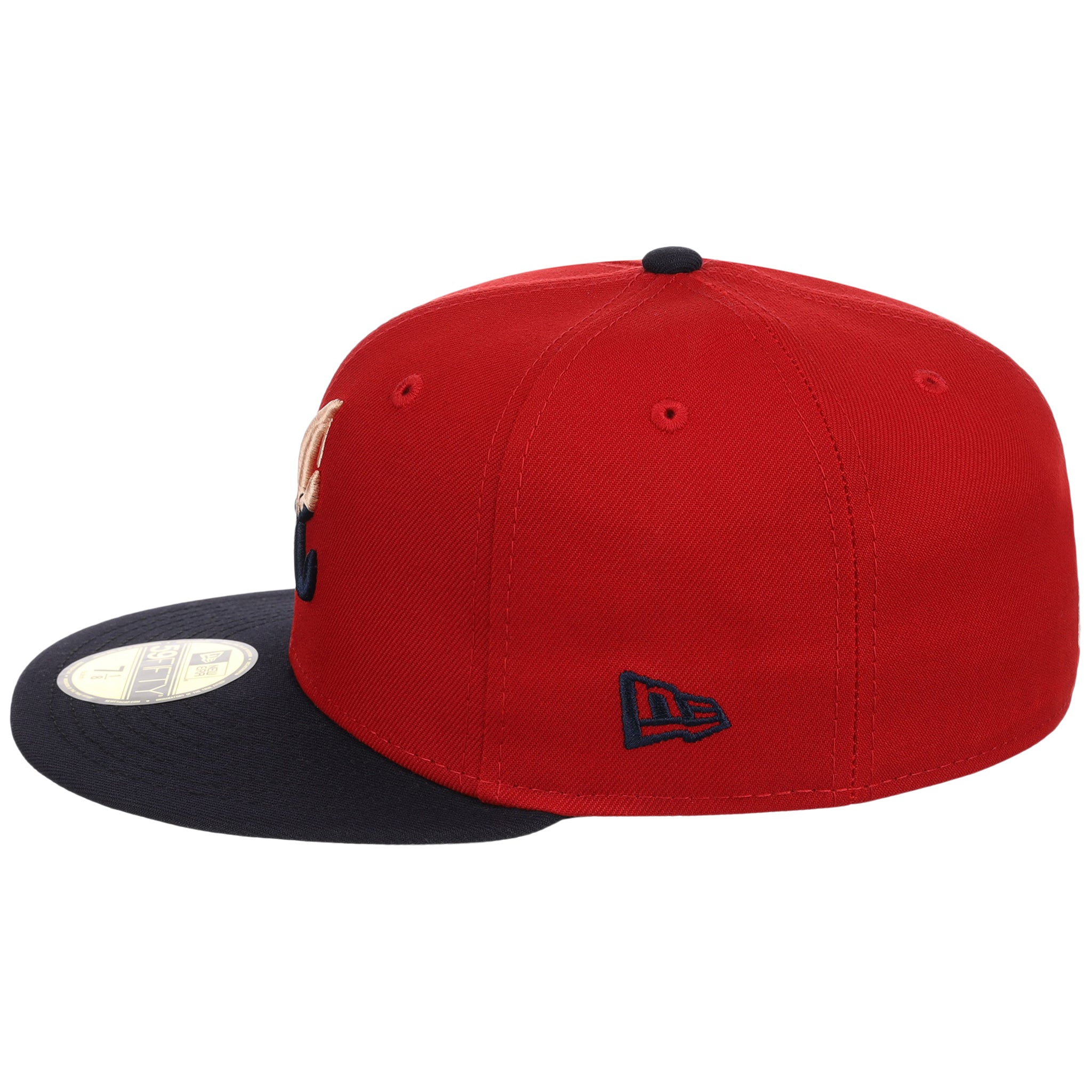 Atlanta Braves Peach Drip Atlanta Crown the City New Era 59FIFTY