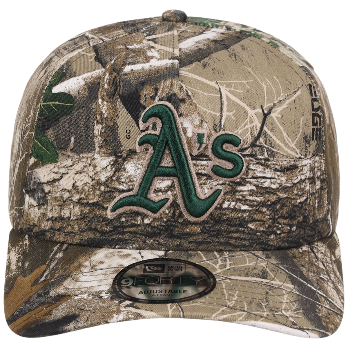 Oakland Athletics MLB Realtree FASHION CORE New Era 9FORTY A-Frame