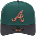 Atlanta Braves MLB Emerald Graphite New Era 9FORTY
