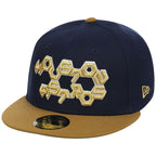 Houston Astros MLB Friday Flux New Era 59FIFTY - Dark Blue/Gold