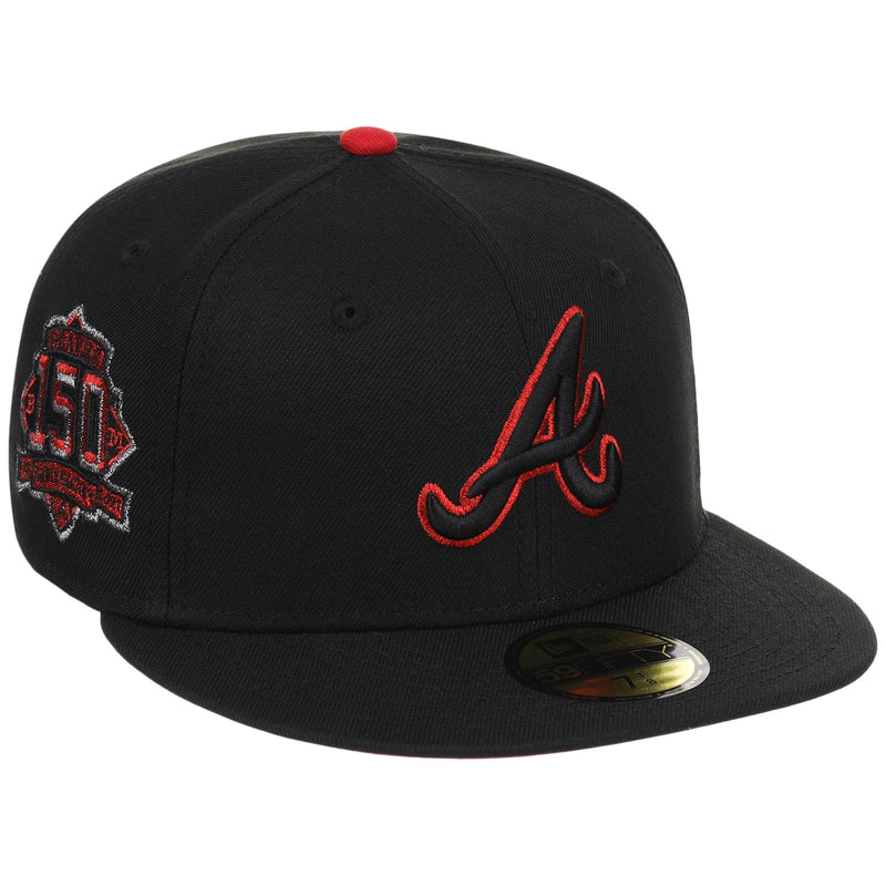 Atlanta Braves MLB Midnight Massacre New Era 59FIFTY – LidsHatDrop