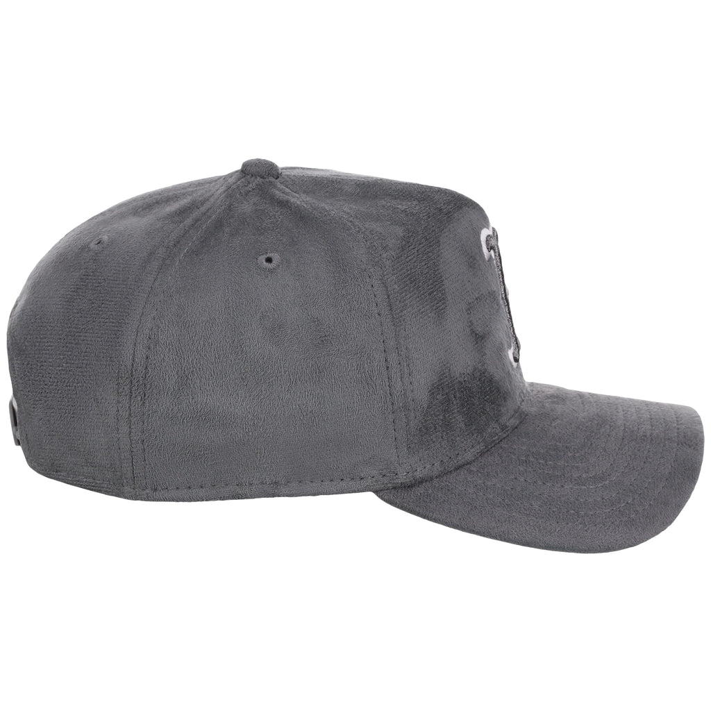 Boston Red Sox MLB Gray x Suede FASHION CORE New Era 9FORTY A-Frame