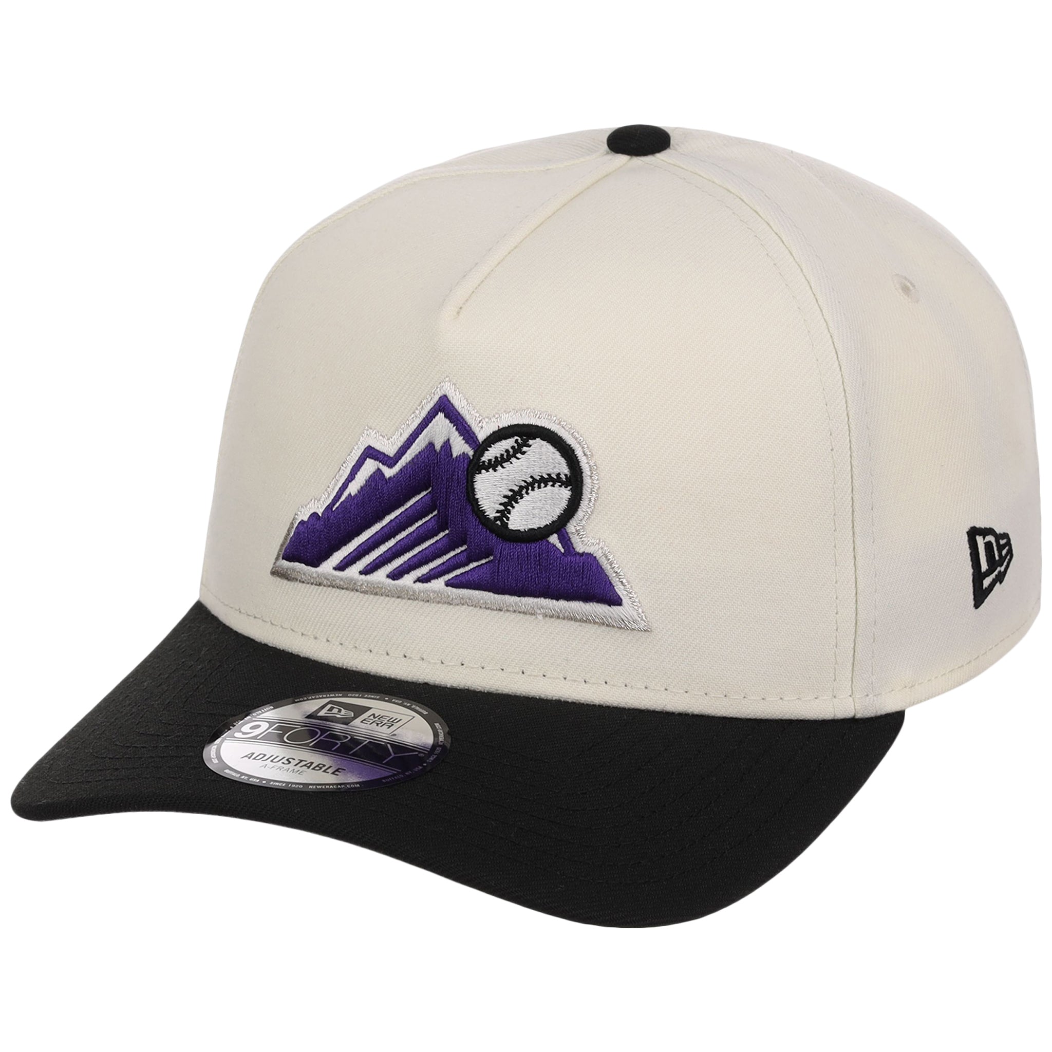 Colorado Rockies MLB Chrome OTC New Era 9FORTY A-Frame