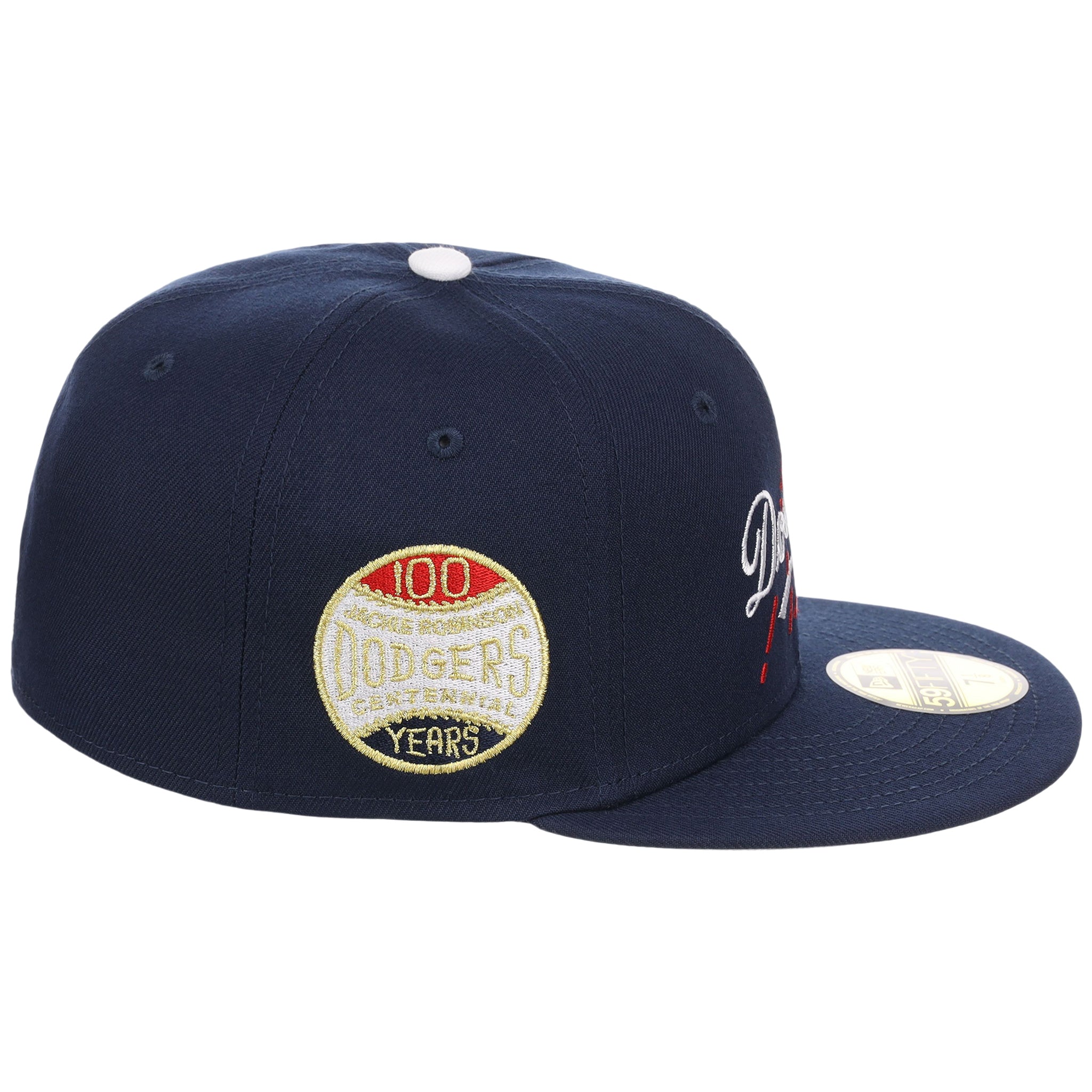 Brooklyn Dodgers Primary Logo (Navy/Navy) - Brooklyn Takeover
