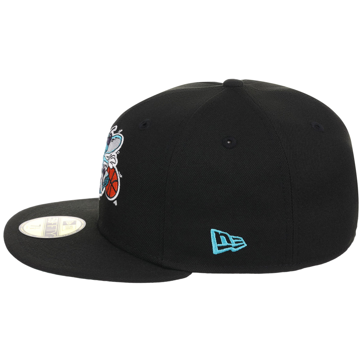 Charlotte Hornets NBA Black Dome New Era 59FIFTY