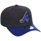 Atlanta Braves MLB Graphite x Royal FASHION CORE New Era 9FORTY A-Frame